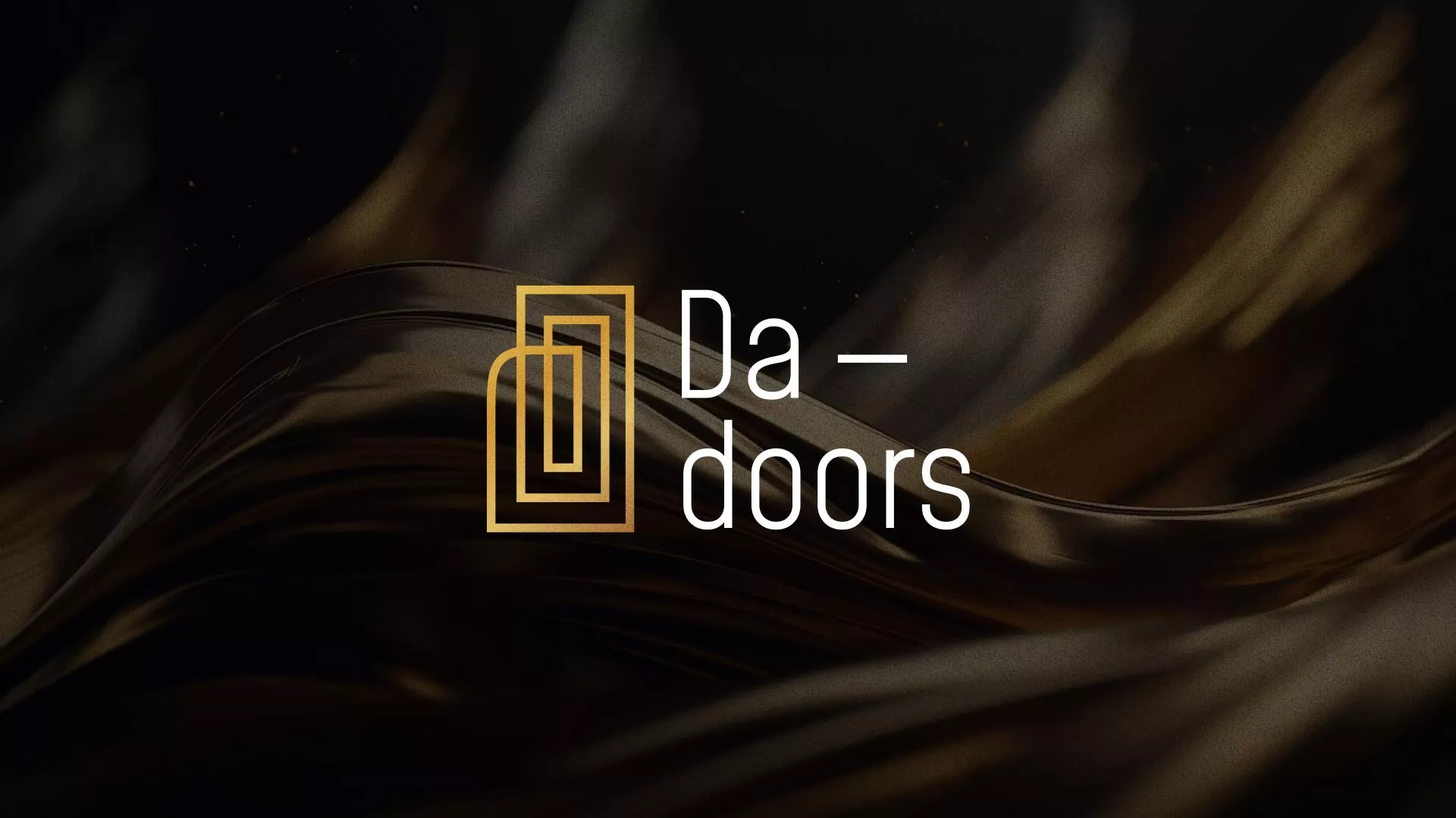 Разработка логотипа для компании «DA-DOORS» в Окуловке